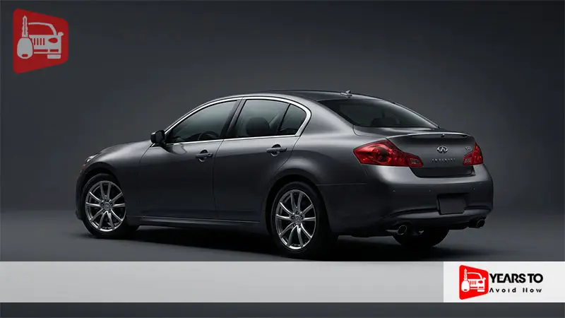 Infiniti G35 Years to Avoid