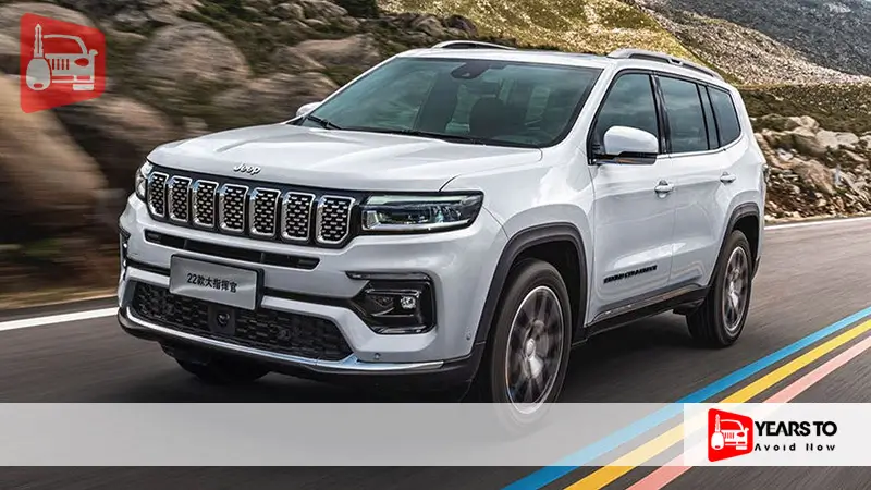 Jeep Commander Years to Avoid