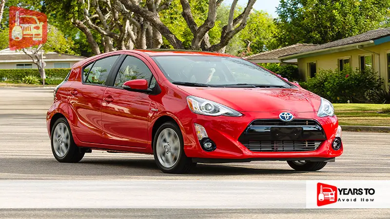 Prius C Years to Avoid