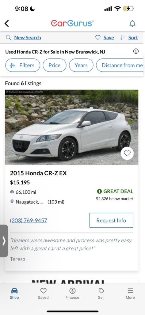Honda Crz Years to Avoid