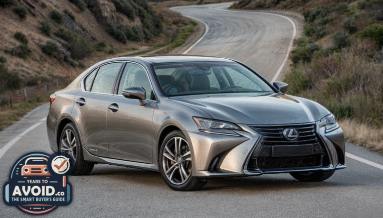 Lexus Gs 350 Years to Avoid
