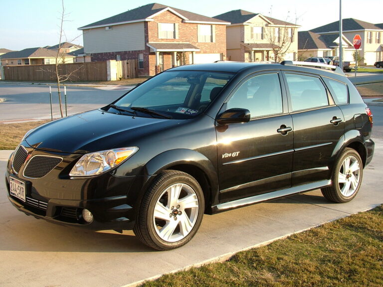 Pontiac Vibe Years to Avoid