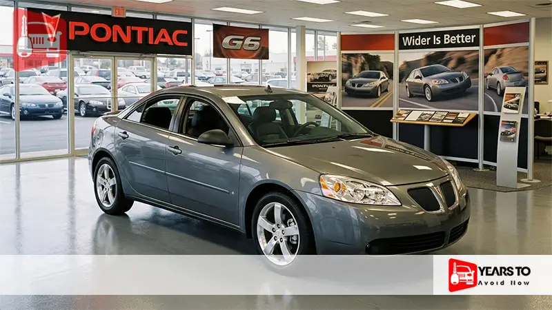 Pontiac G6 Years to Avoid